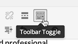 Toolbar Toggle